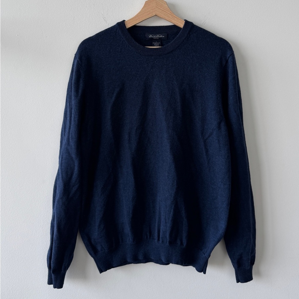 Vintage Brooks Brothers Men's Wool Sweater - Large